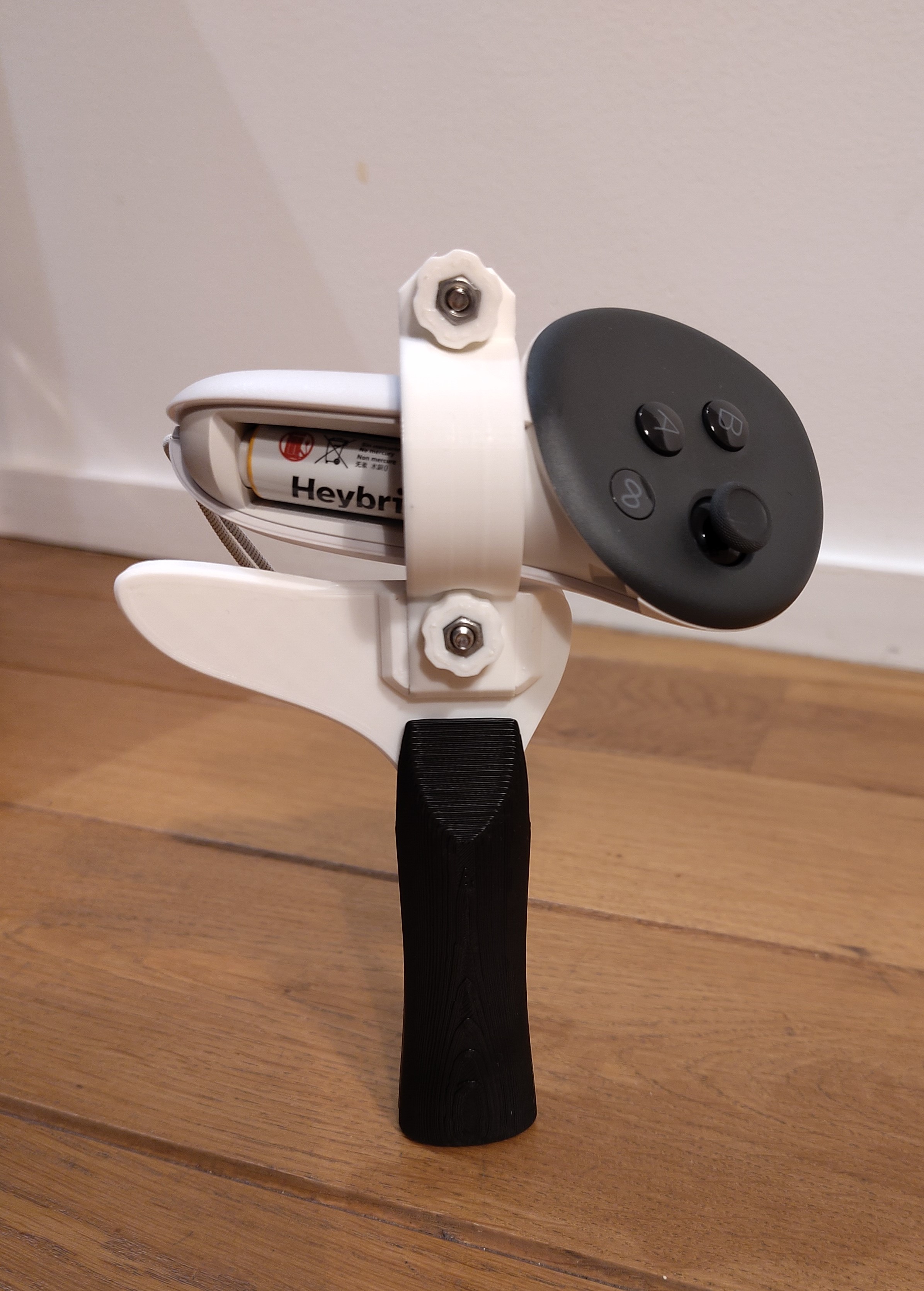 The "NicoJ Flip" Eleven Table Tennis adapter for Meta Quest 3 by