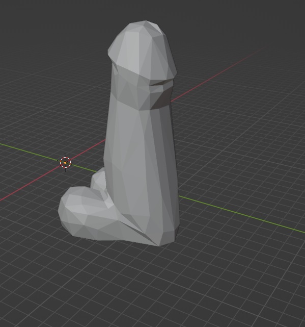 Low poly penis by Prusa_Family_18+ | Download free STL model | Printables.com