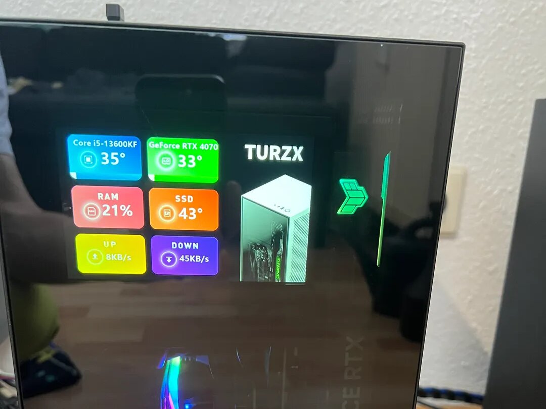NZXT H1 Display Mount