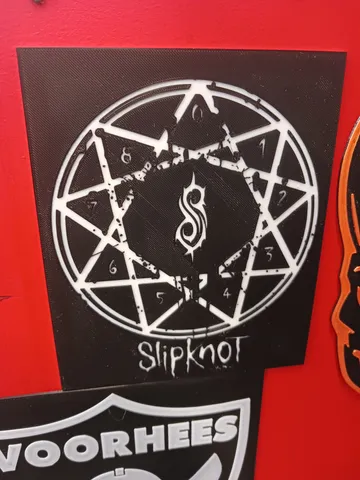 Slipknot logo print