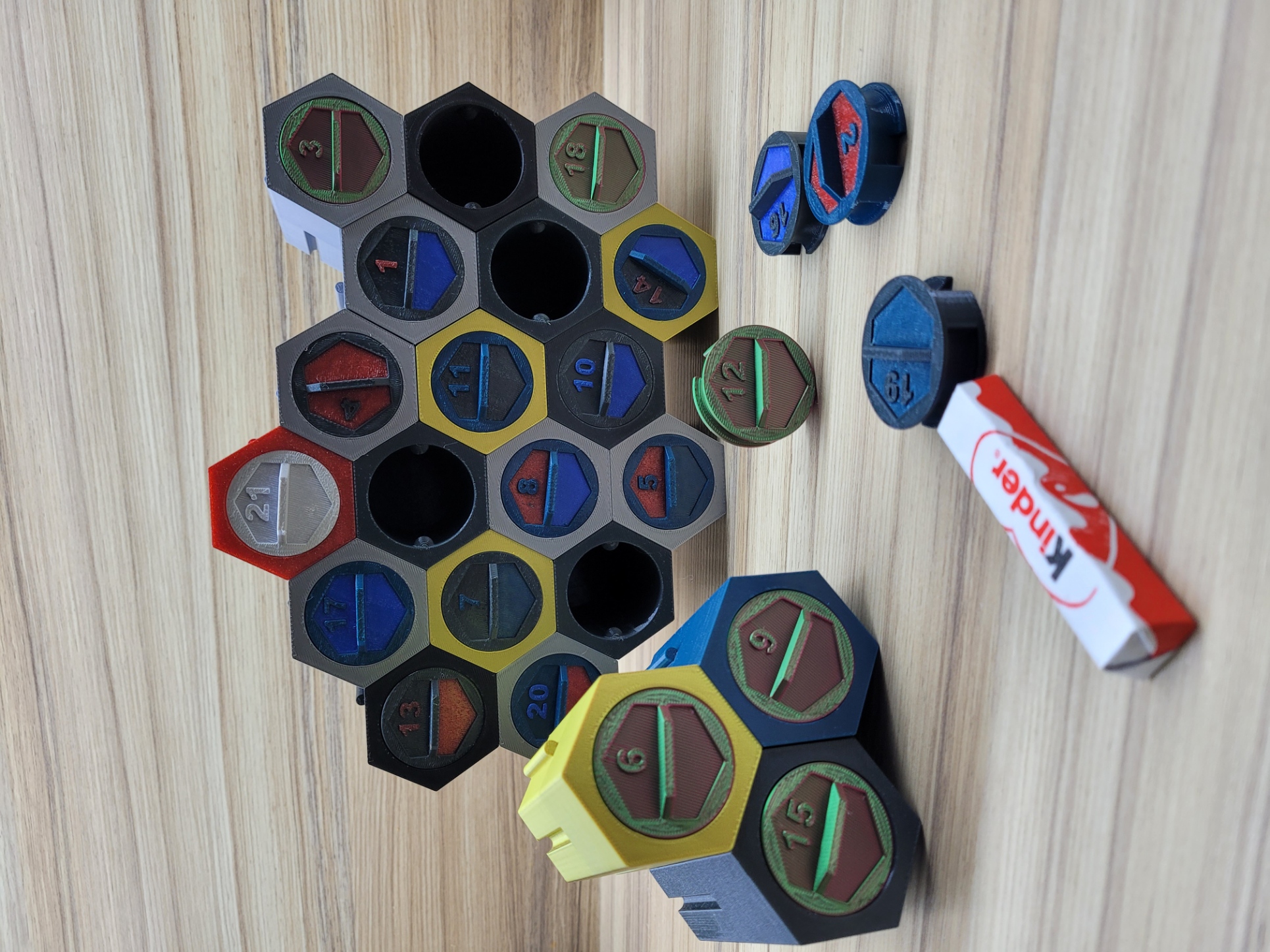 Modular Honeycomb Calendar