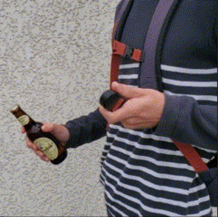 Bottle Opener for Bag Strap