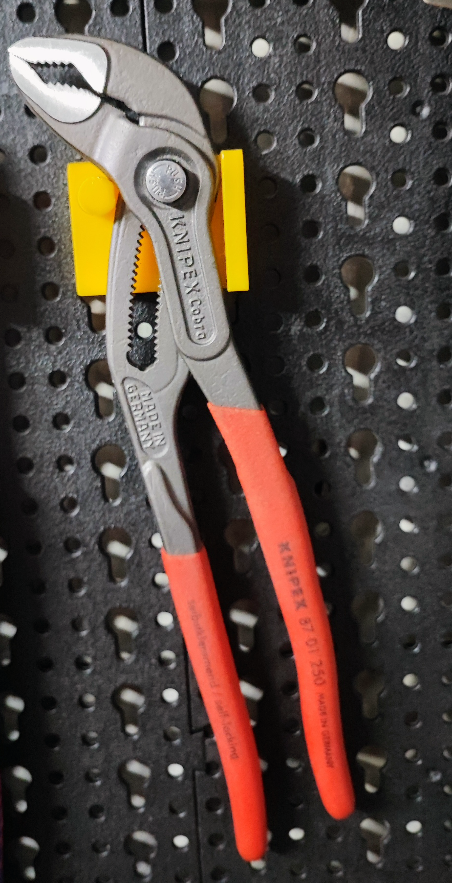 Knipex Pliers Wrench Holder for Lidl/Parkside Pegboard