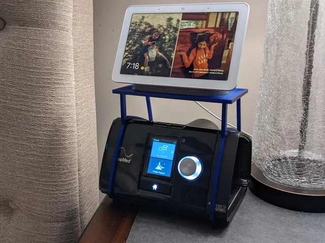 CPAP and Google Nest Mini Stack