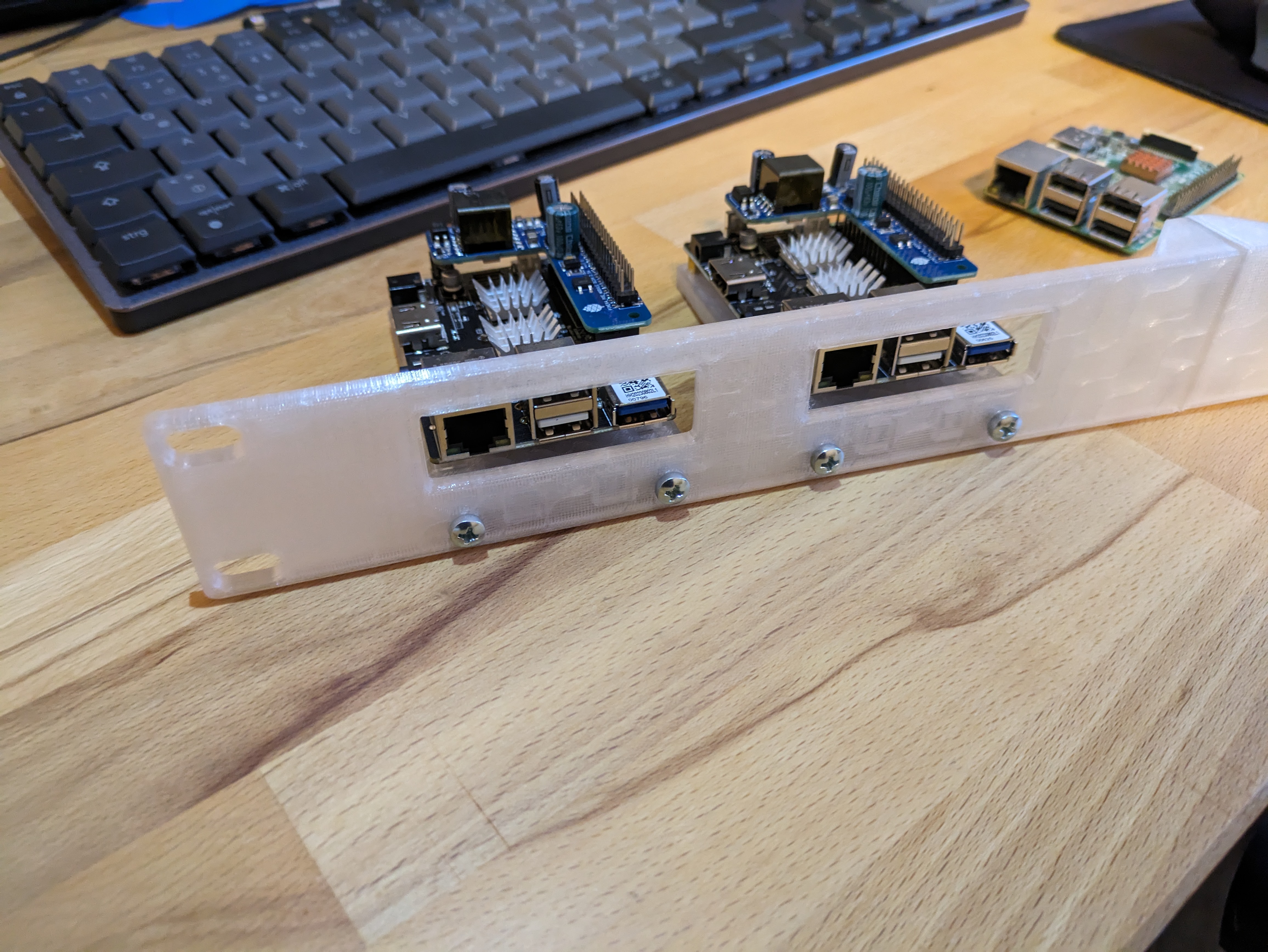 Raspberry Pi 19" 1U Rack Mount