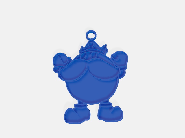 King Bob-omb  Necklace/Keychain