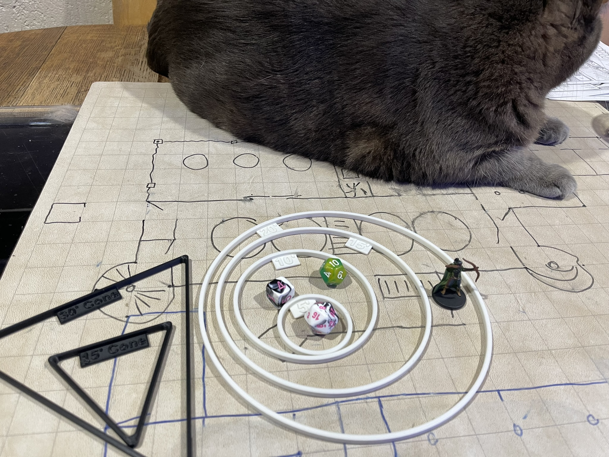 DnD 5e Spell Areas por gerwen | Descargar modelo STL gratuito ...