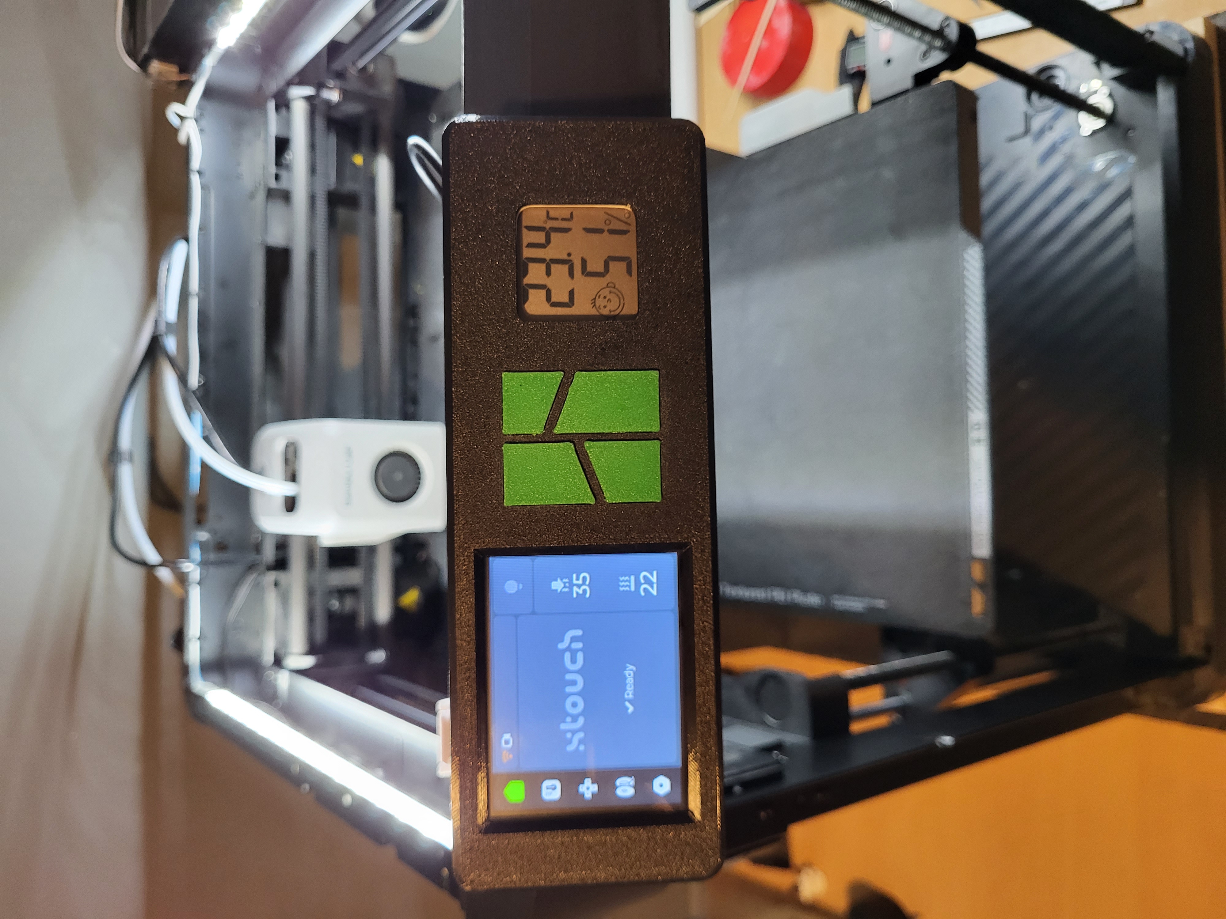 Xtouch p1p  enclosure 3D model thumbnail