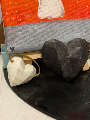 Low poly heart