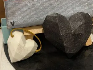 Low poly heart
