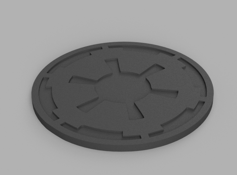 Empire star wars coaster