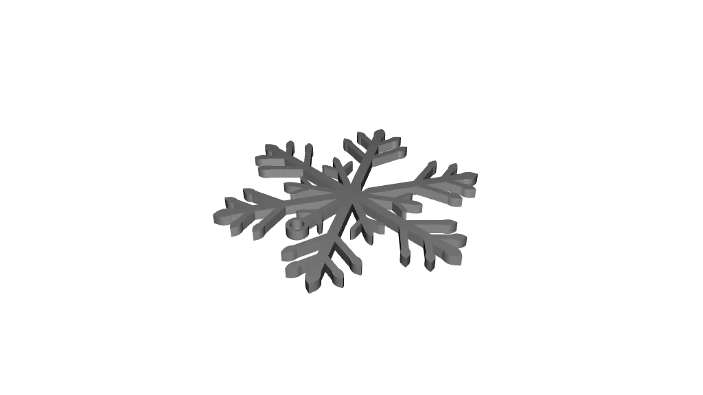Christmas Snowflake by Sabre Design | Download free STL model ...