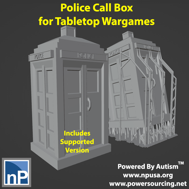 Modern Marvels - November 2023 Police Call Box
