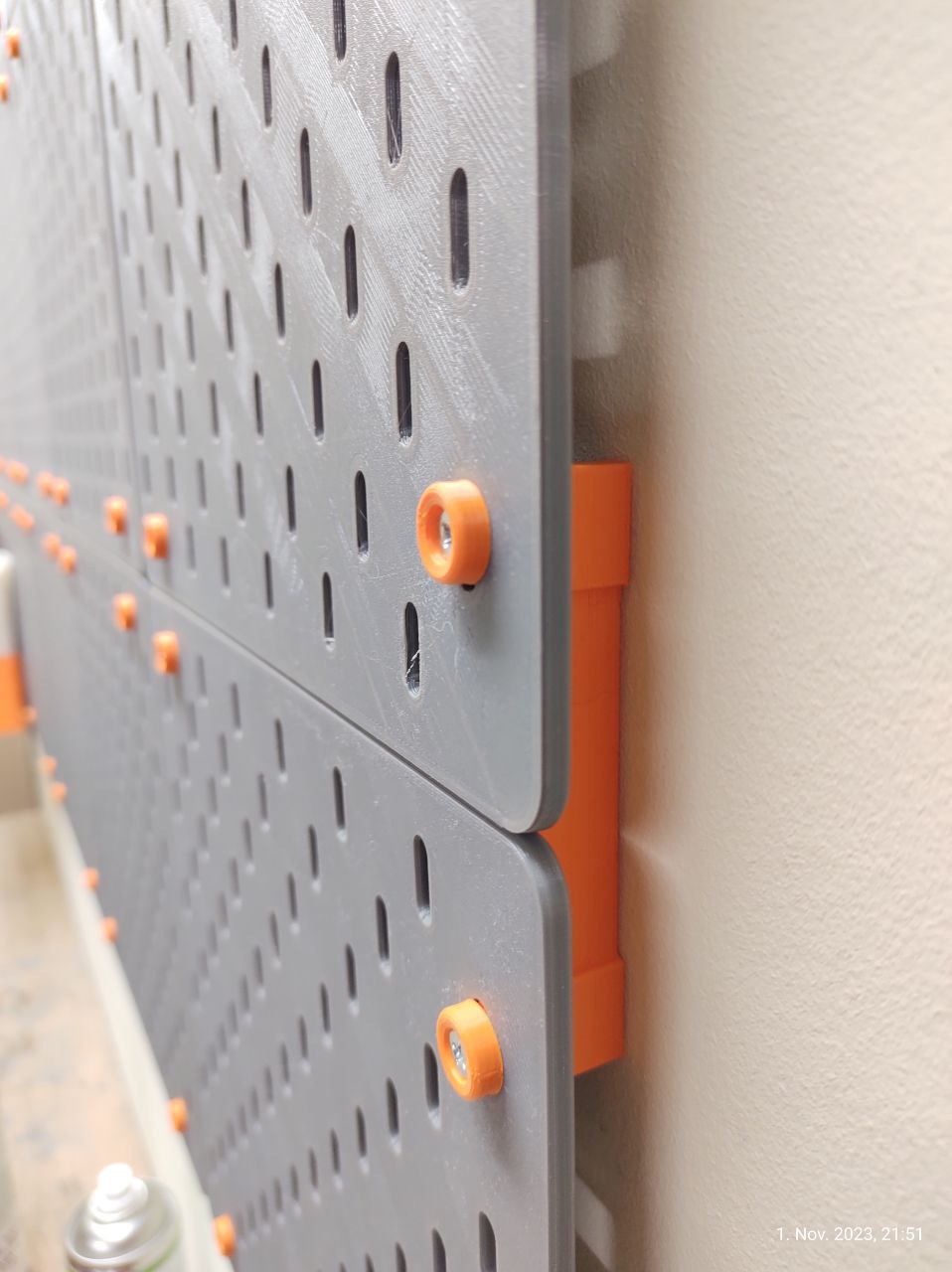 Vertikaler Verbinder Skadis (Connector_80b)