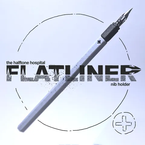 The Flatliner - Cartoonist's Nib Holder