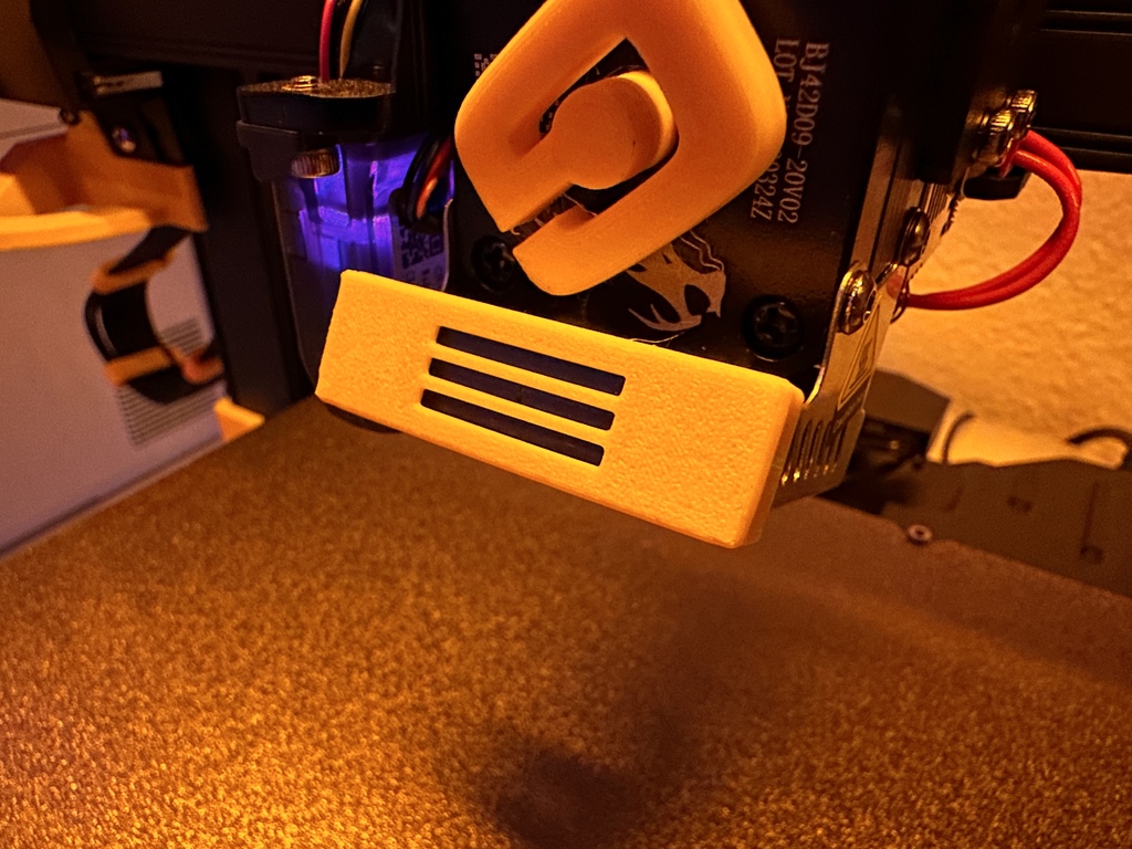 CREALITY ENDER3 S1 PRO EXTRUDER FAN COVER by GRAFIK GESTALTER