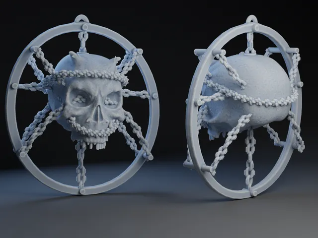 The Cursed Skull - Magical Amulet of Silvyn