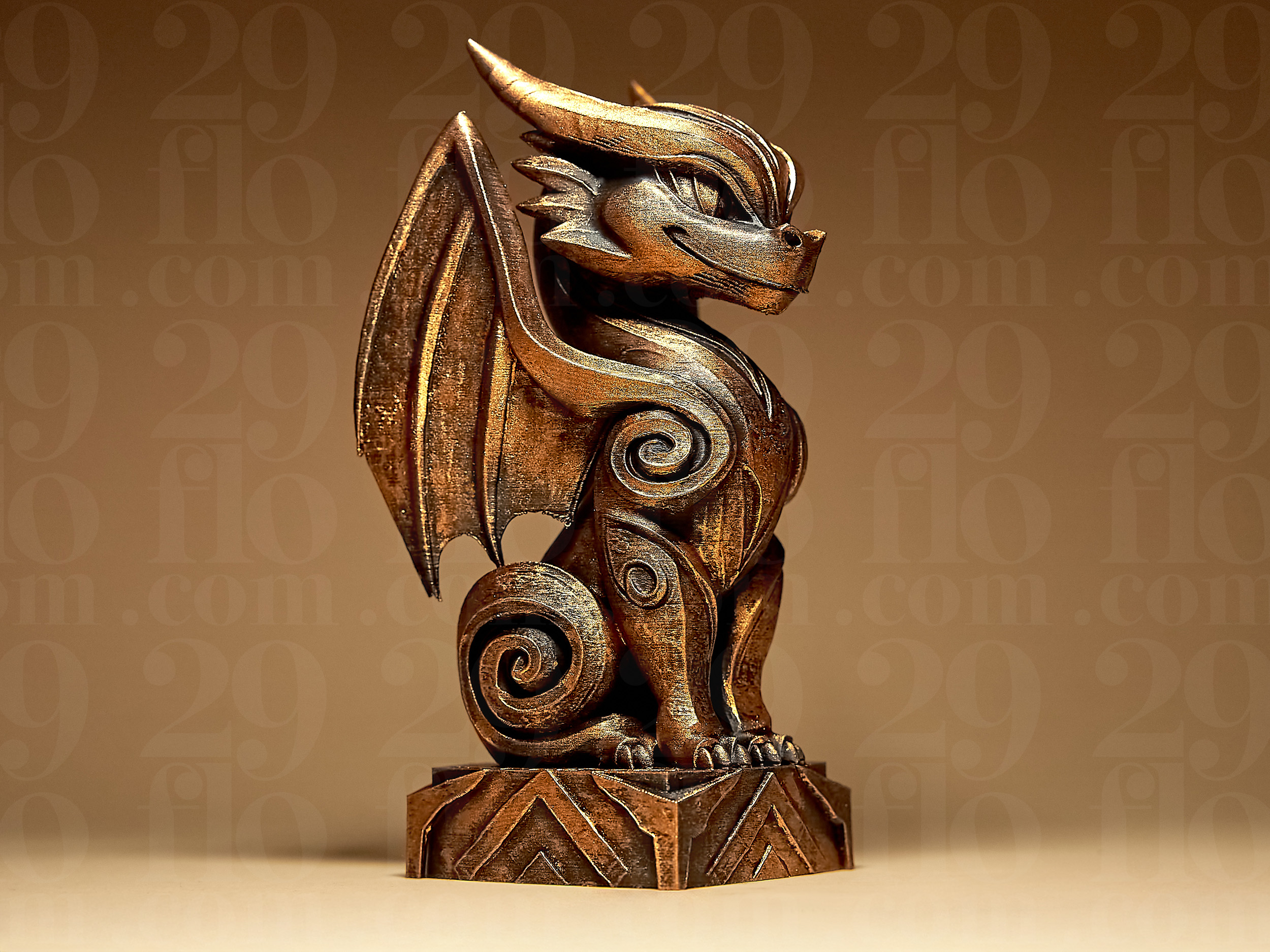 Dragon Statuette