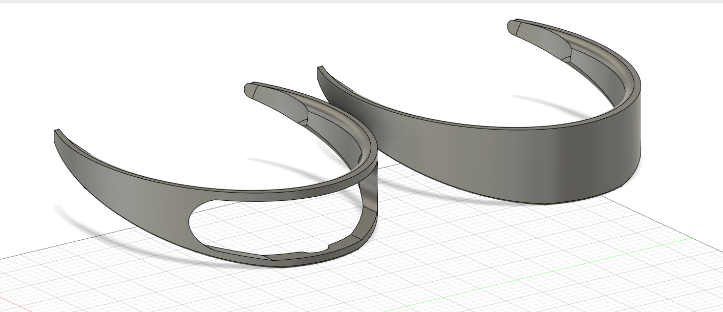 Futuristic Glasses by Ian | Download free STL model | Printables.com