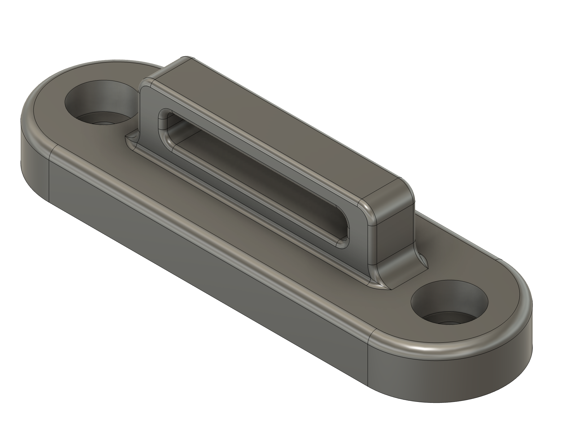 Velcro Strap 20mm holder by Kiwioz Download free STL model