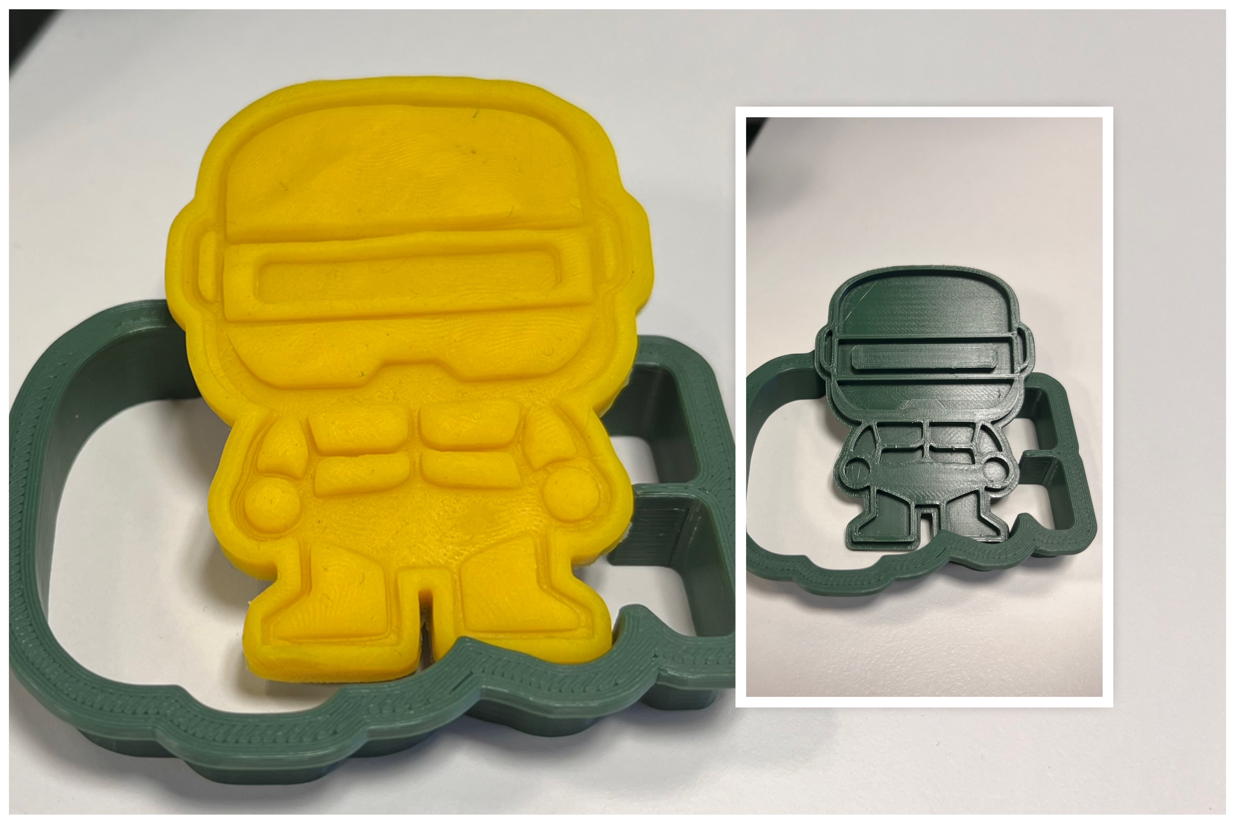 "RoboCop" Cookie Cutter by TygriCzech Download free STL model