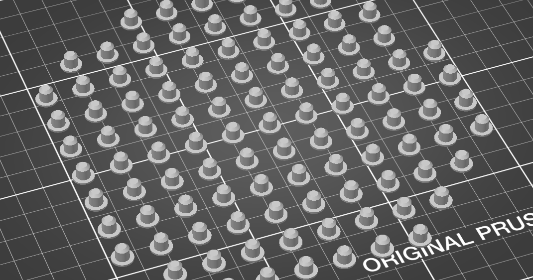 Shelf Support Pin Hole Covers (100x) by mrusk Download free STL model