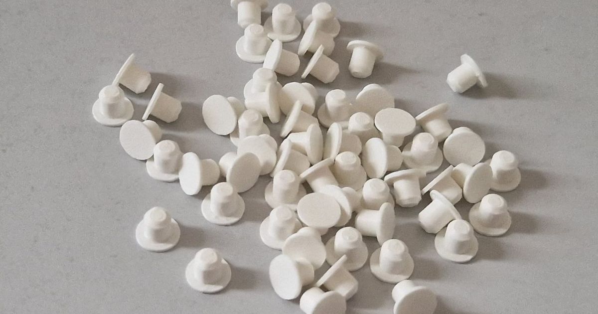 Shelf Support Pin Hole Covers / Blinds by mrusk Download free STL