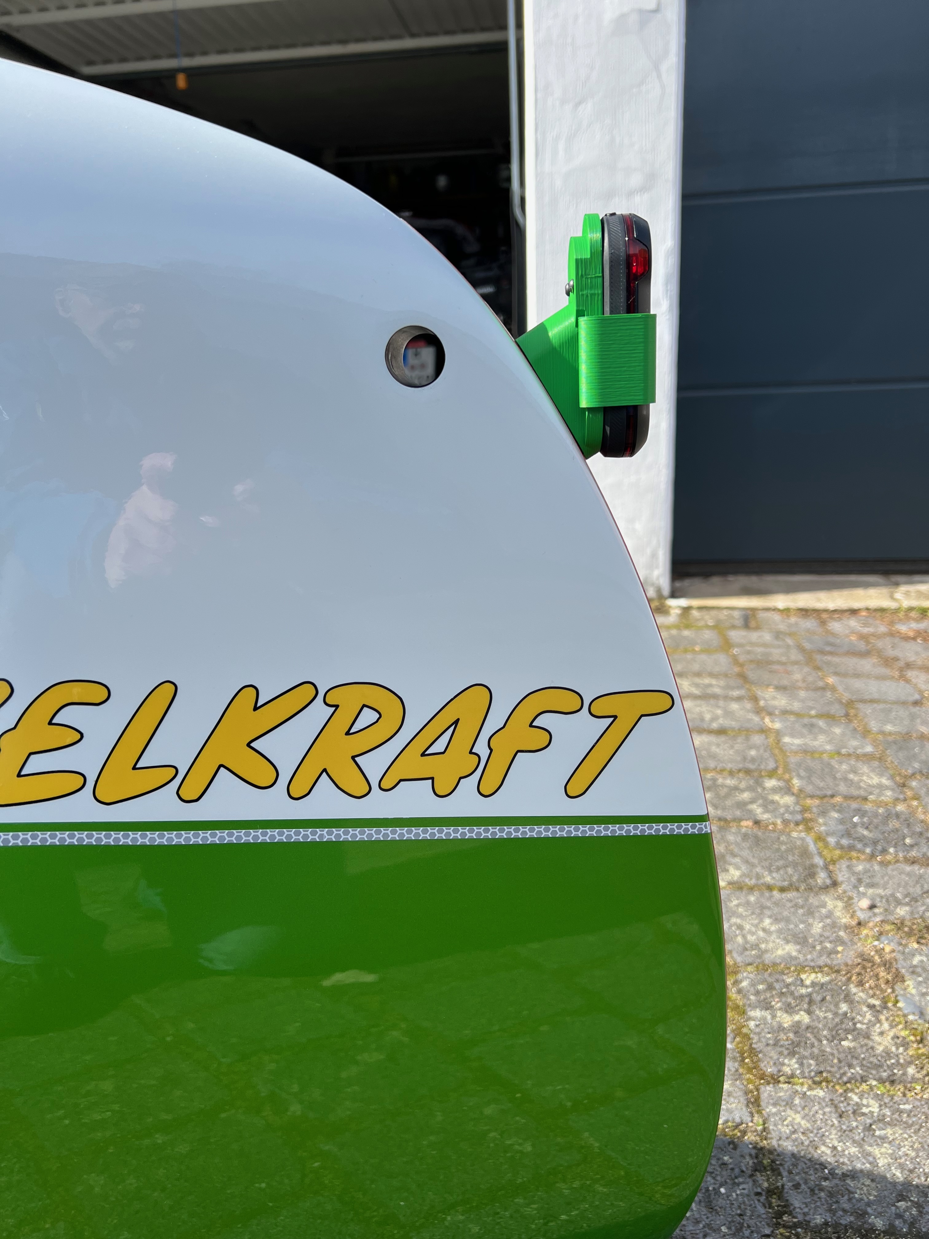 Garmin Varia Support for Velomobile