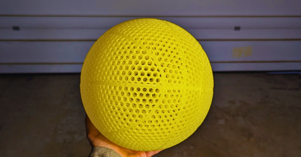 Airless Basketball Model – Fillamentum PEBA by Make It Lab | Download free STL model | Printables.com - 3D model önizlemesi