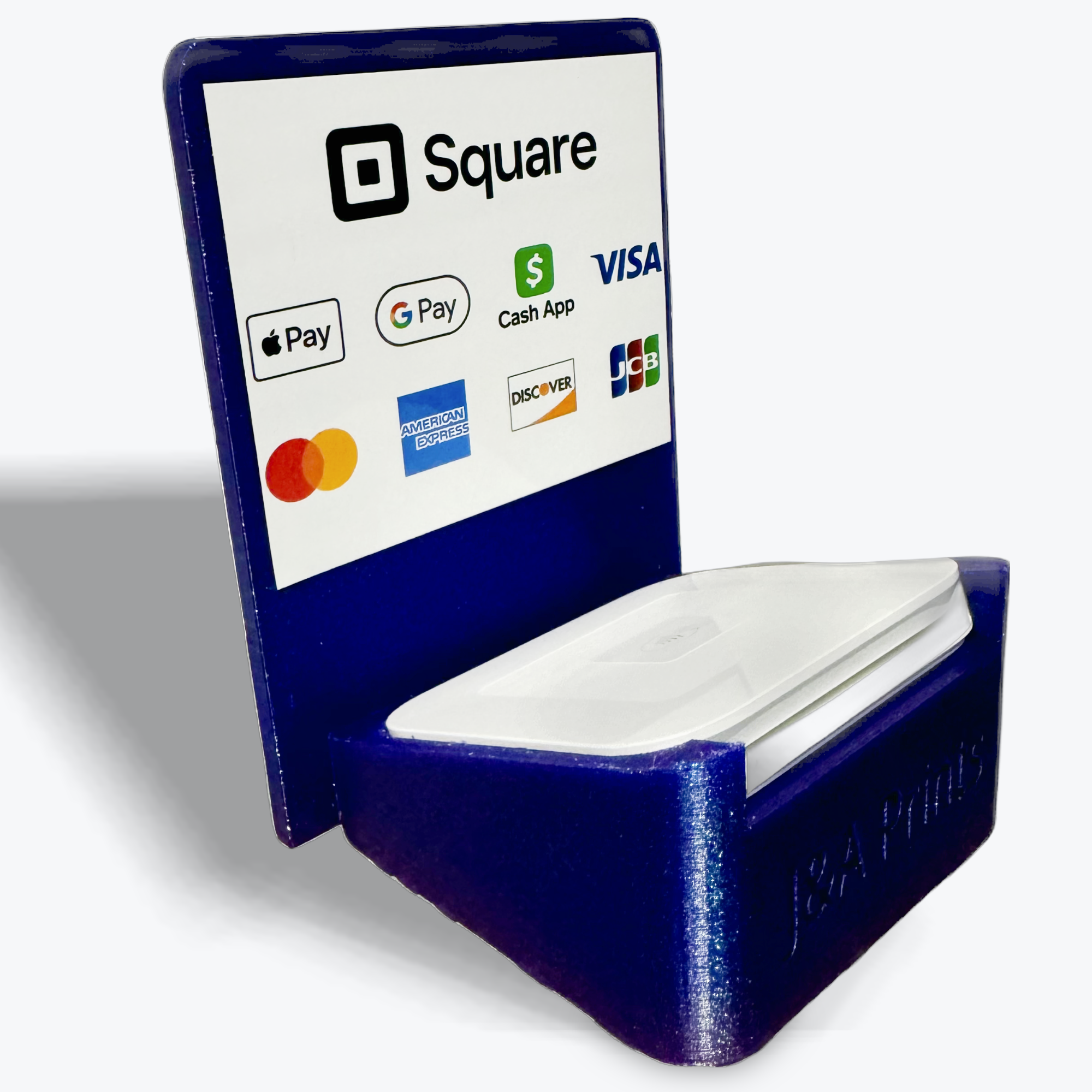 Square Reader Holder with Background Display