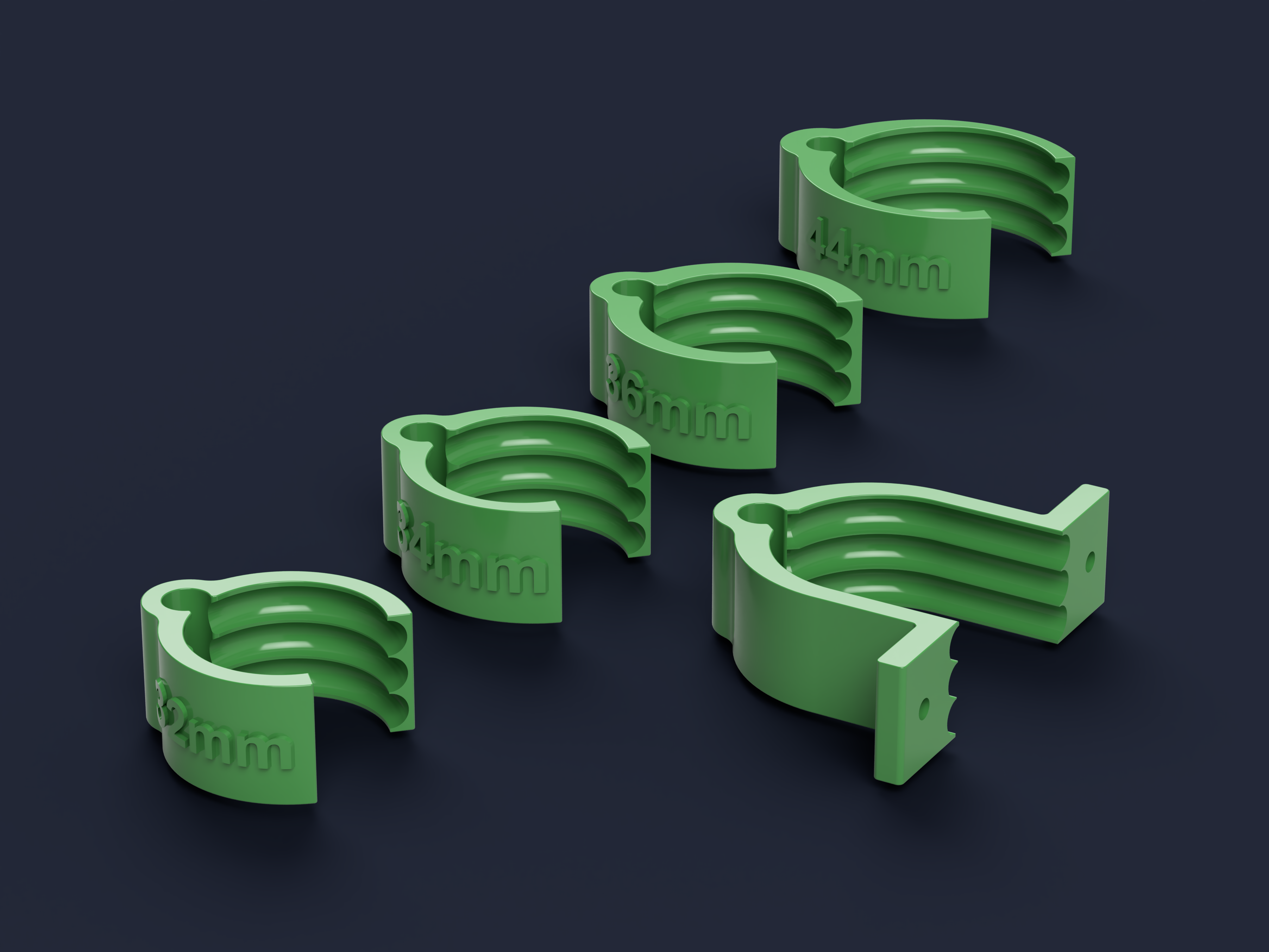 Festool Hose Clips for D27 and D36 Hose by HSWBuilds Download free