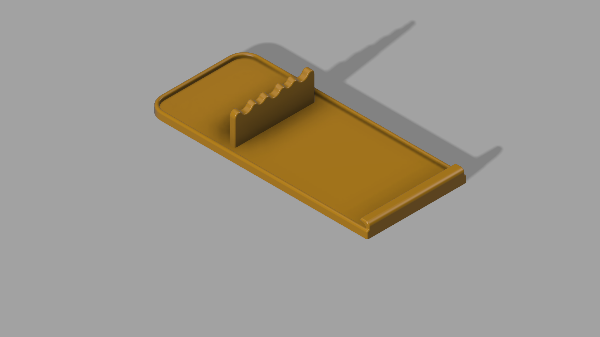 56" Paint Brush Rest by Hunter Greene Download free STL model