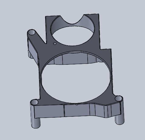 Creality K1 mainboard fan bracket