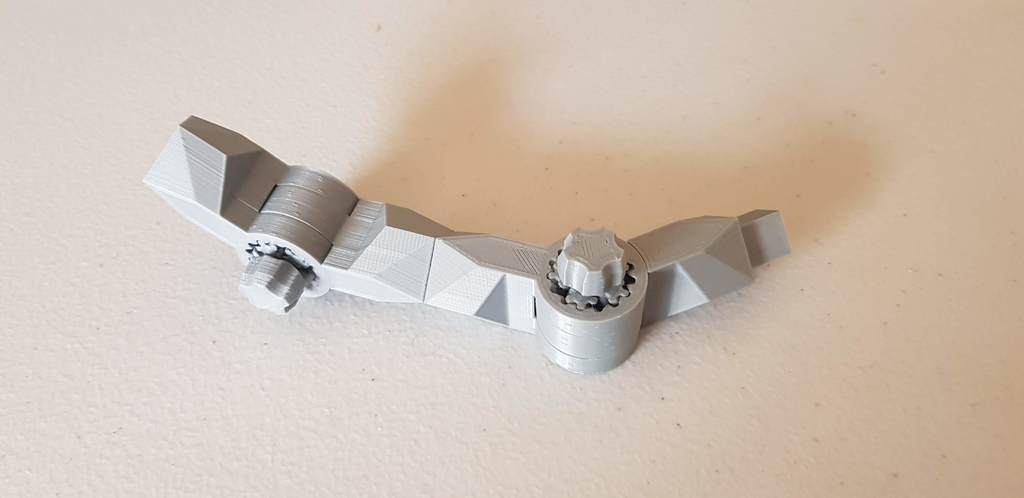 Miniatura 3 do modelo 3D Modular Toy Robot Arm