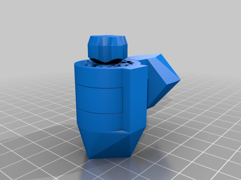 Miniatura 4 do modelo 3D Modular Toy Robot Arm