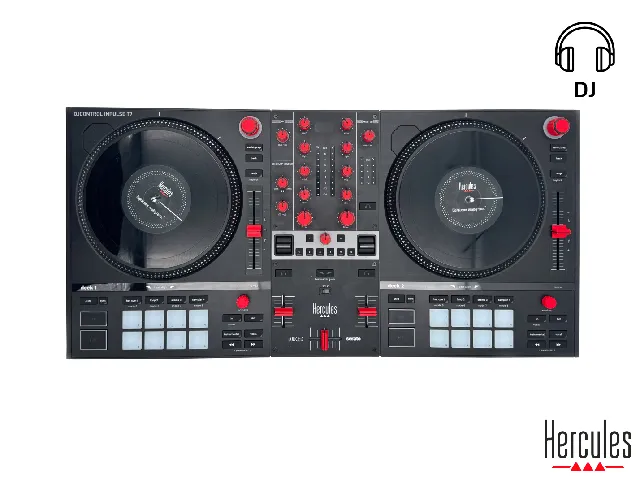 DJControl Inpulse T7 Knobs, Faders and Encoders