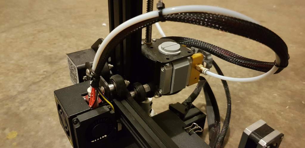 Ender 3 Clip-On Extruder