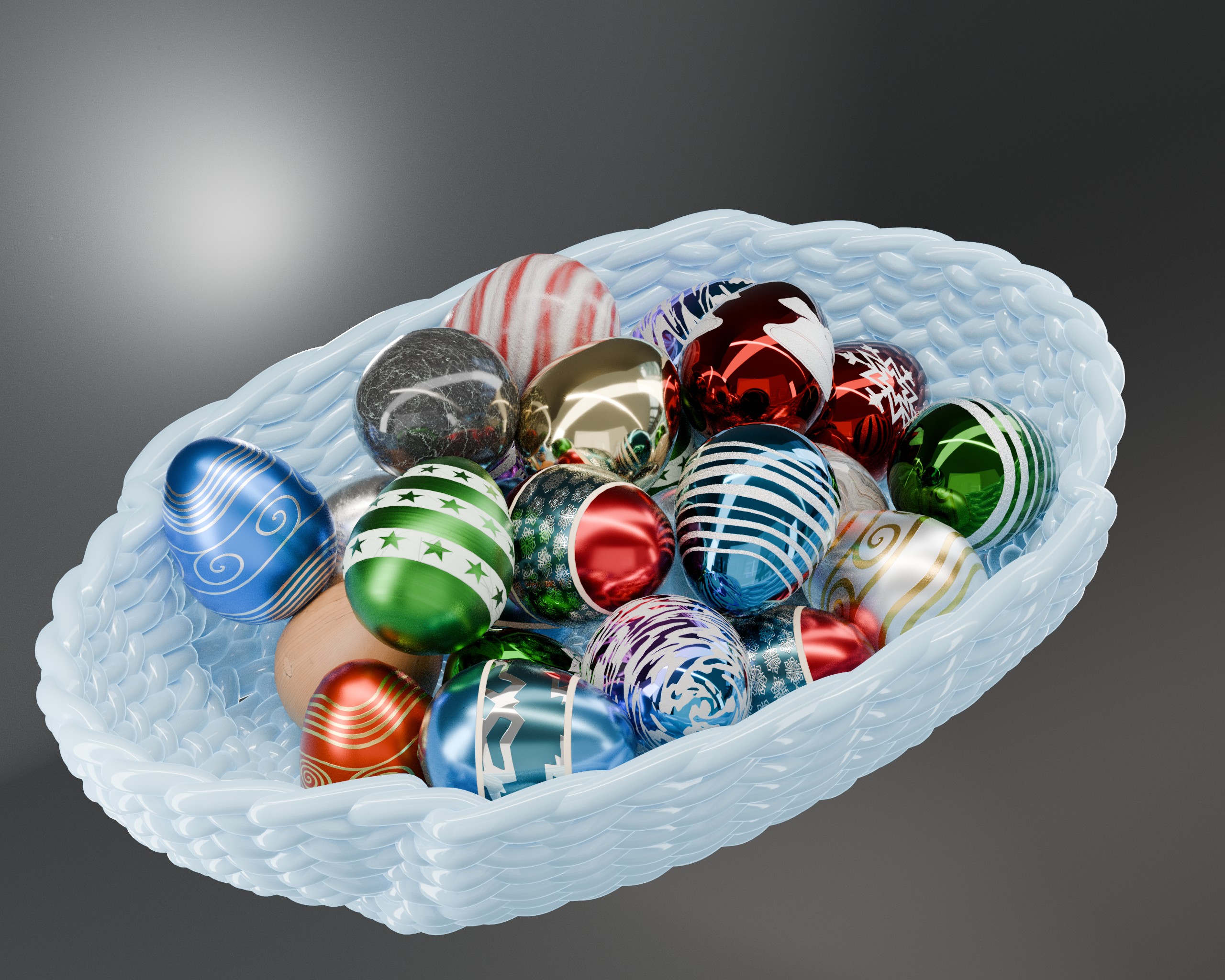 Elegant and Functional Woven Easter Basket — miniatura 2