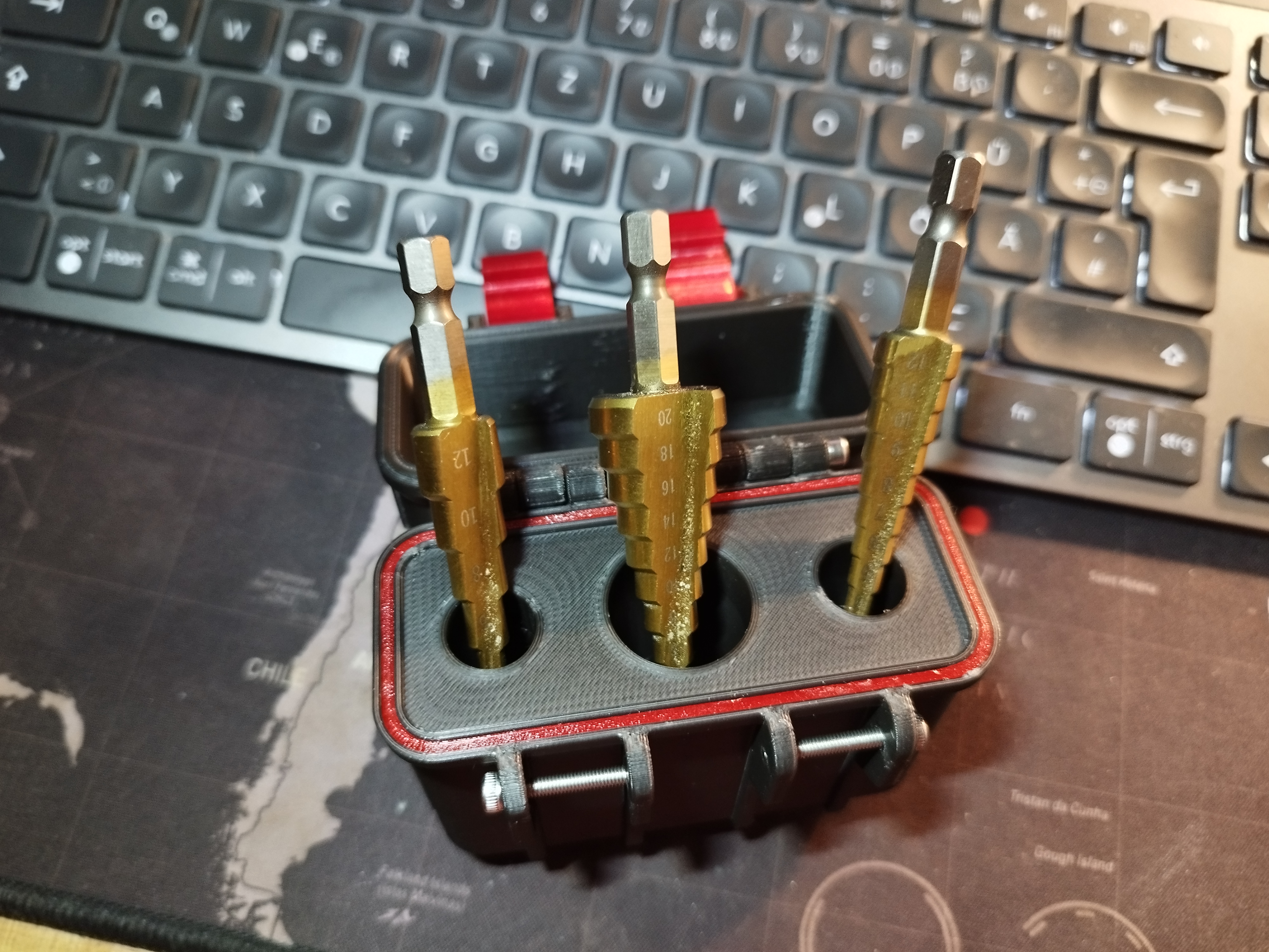 Rugged Box for Step-Drills 3D model thumbnail