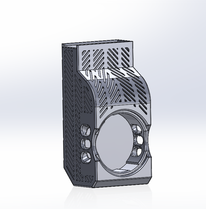 Altered air sampling desiccant hydrometer basket 3D model thumbnail