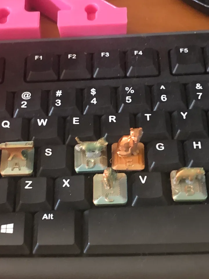 Fox Keyboard Key by Ronen Klimczak | Download free STL model ...