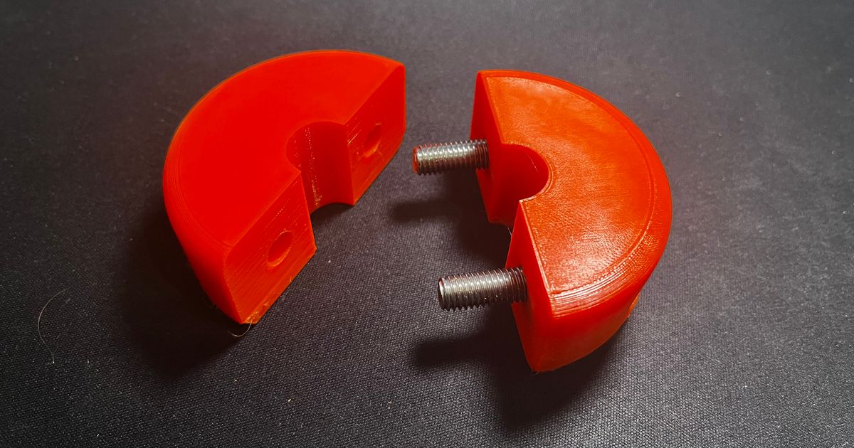 Steel wire stopper (v3) by Tim Fechner Download free STL model