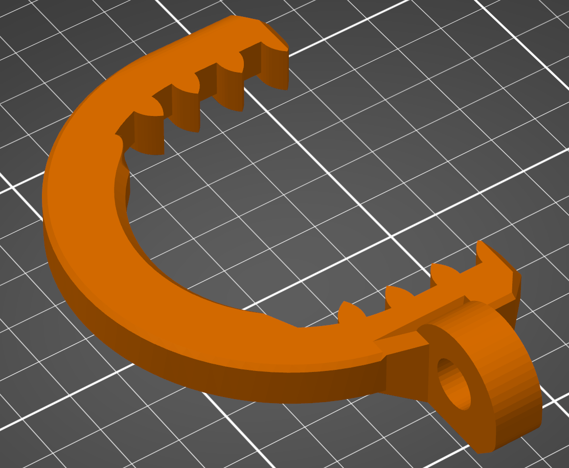 Hook for Discgolfbag