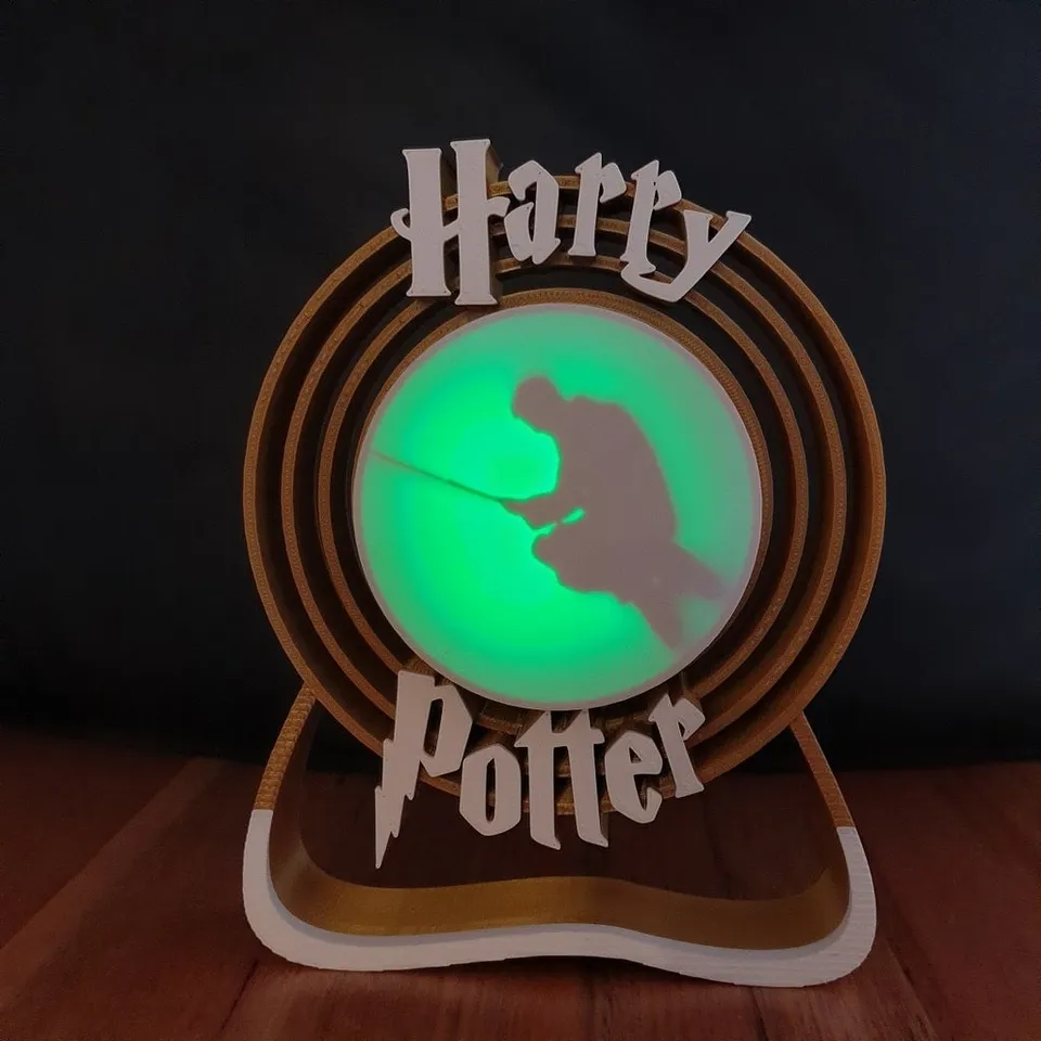 STL file Harry Potter lamp Hogwarts 🔦・3D printable model to download・Cults