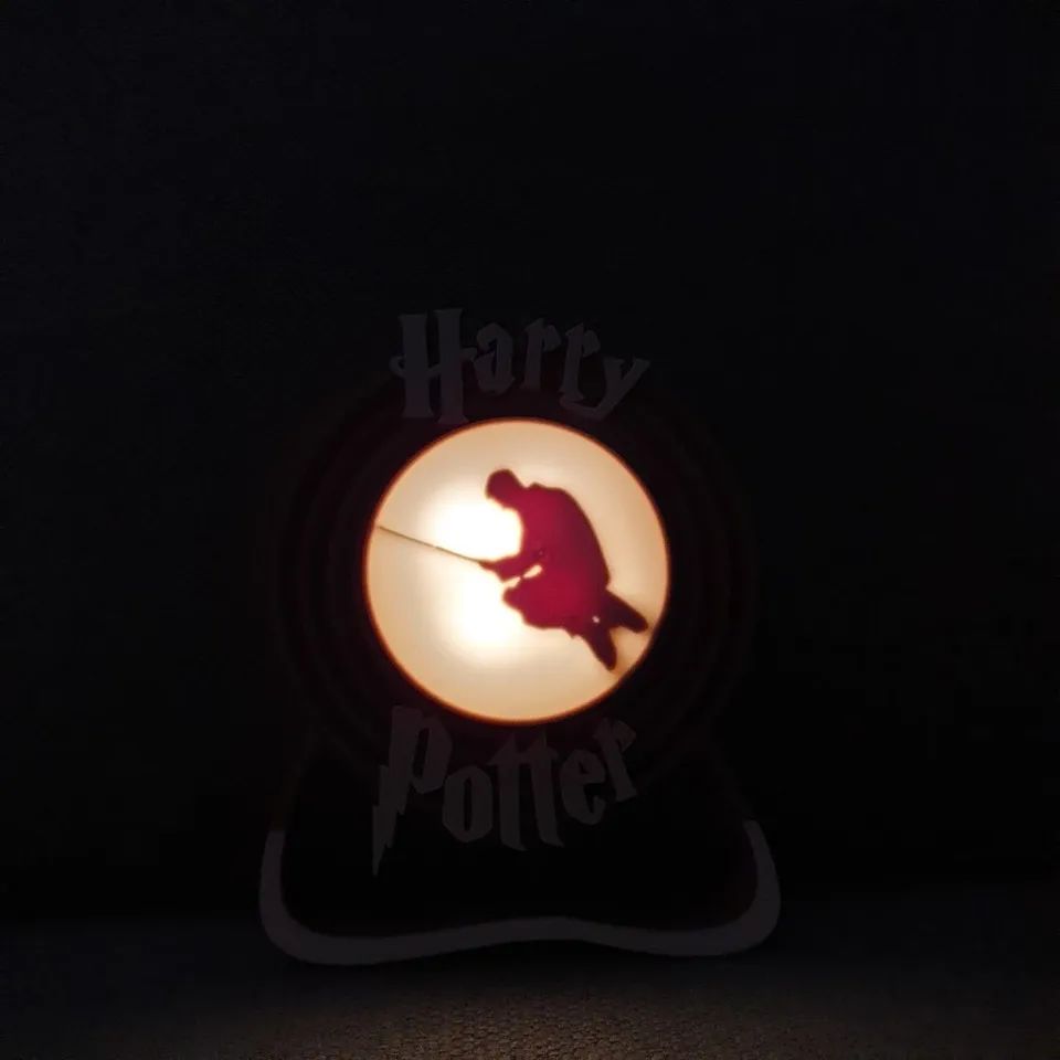 STL file Pied de lampe Harry Potter 🔦・3D printing design to download・Cults