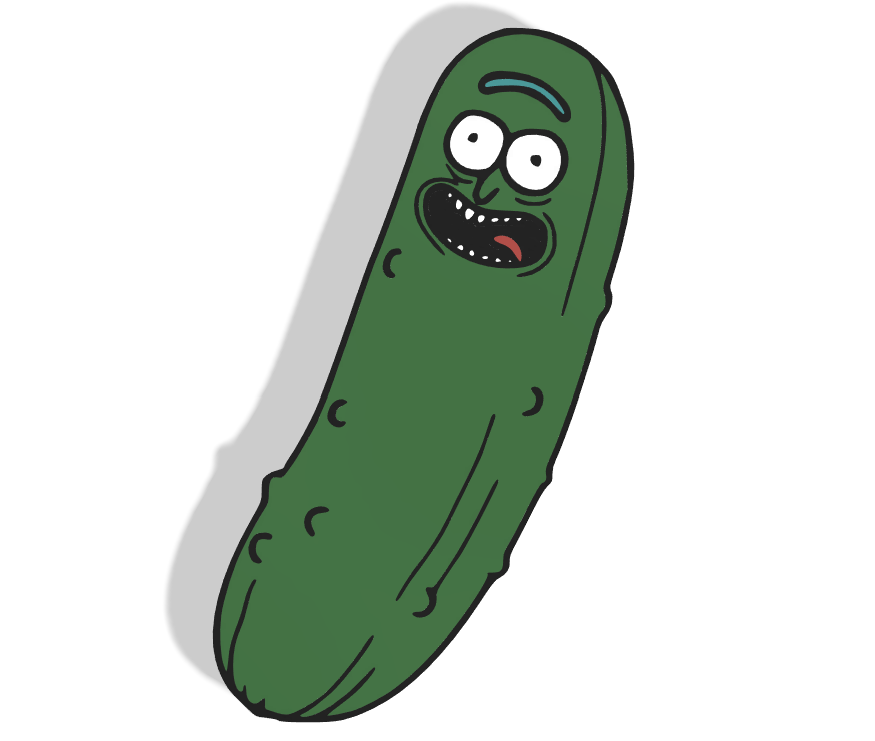 Pickle Rick Decor