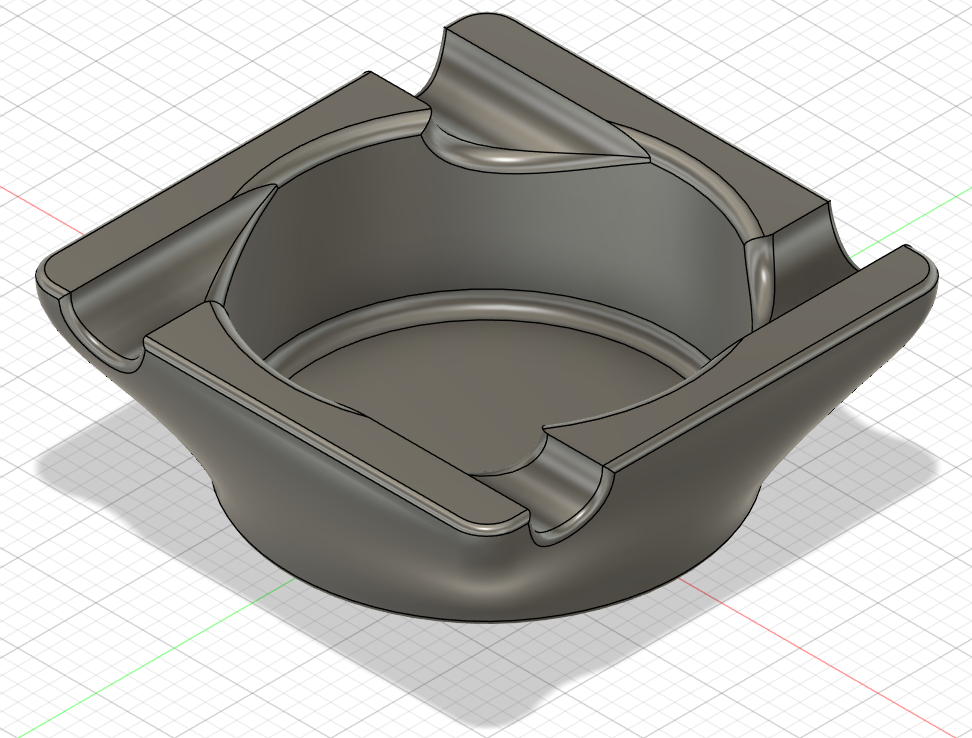 Miniatura 2 do modelo 3D Cigar Ashtray #2