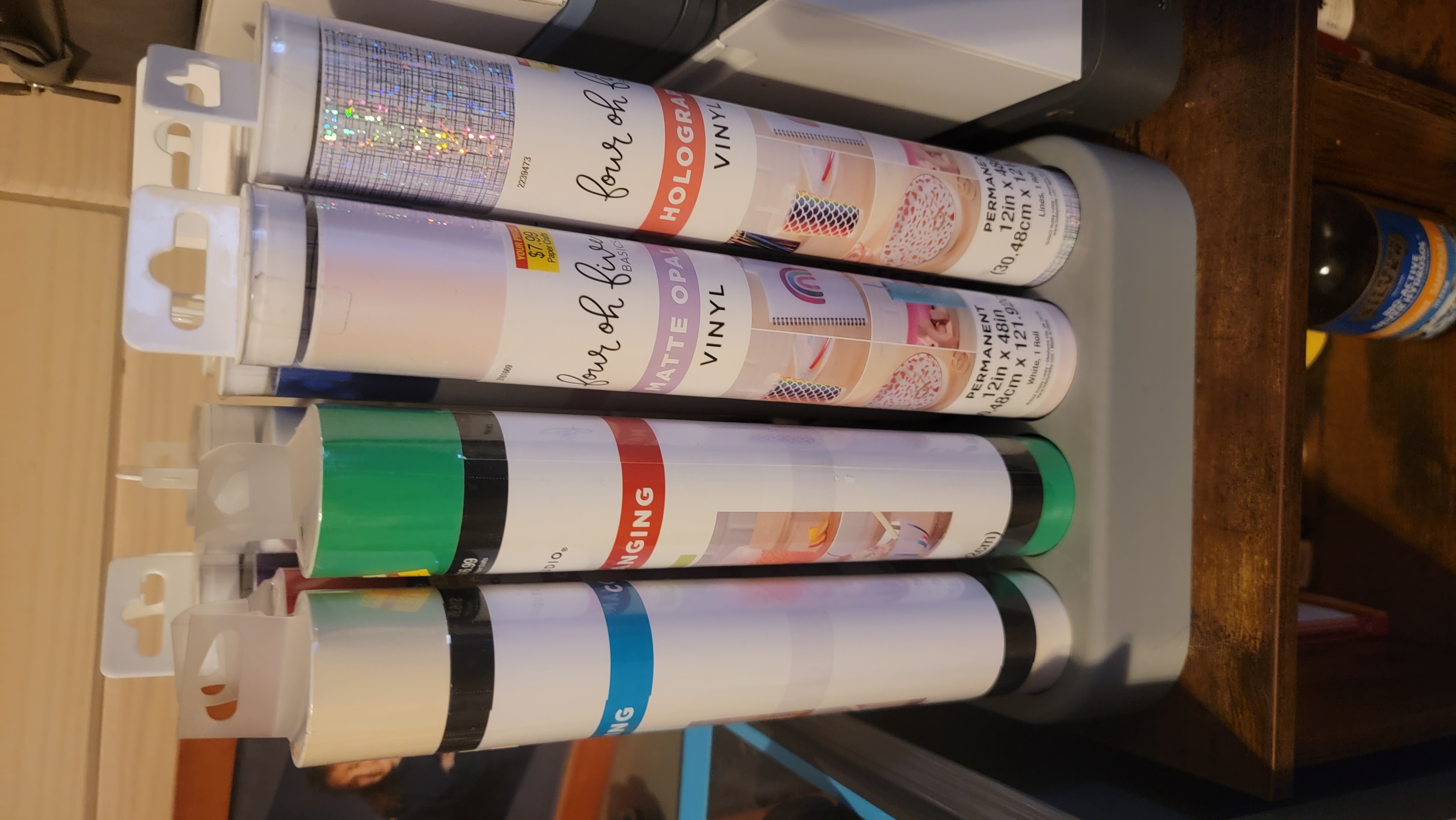 Vinyl Tube Holder by Sine56wave% | Download free STL model | Printables.com