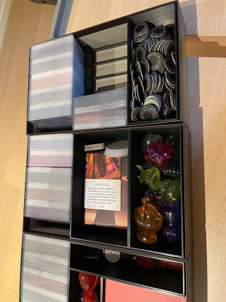 Disney Villainous all expansions (sleeved cards)