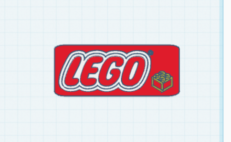 lego logo wall art